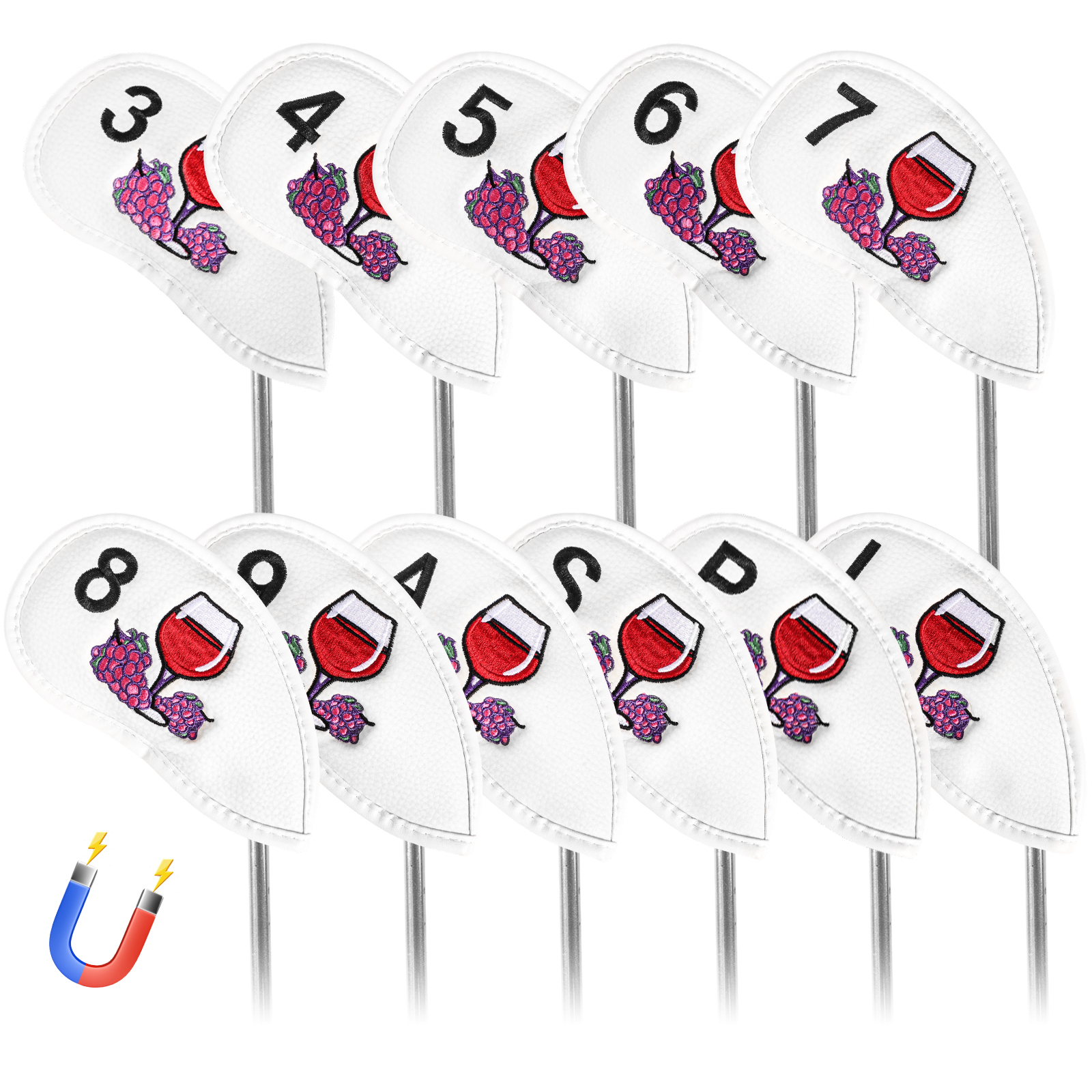 Golf Equipment Nearby - Magnetic Golf Club Head Covers Value