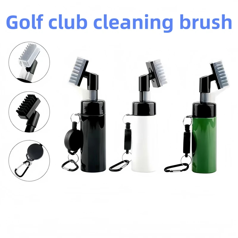 Golf Equipment To Improve Your Game - Golf Club Cleaning Kit, Portable Groove