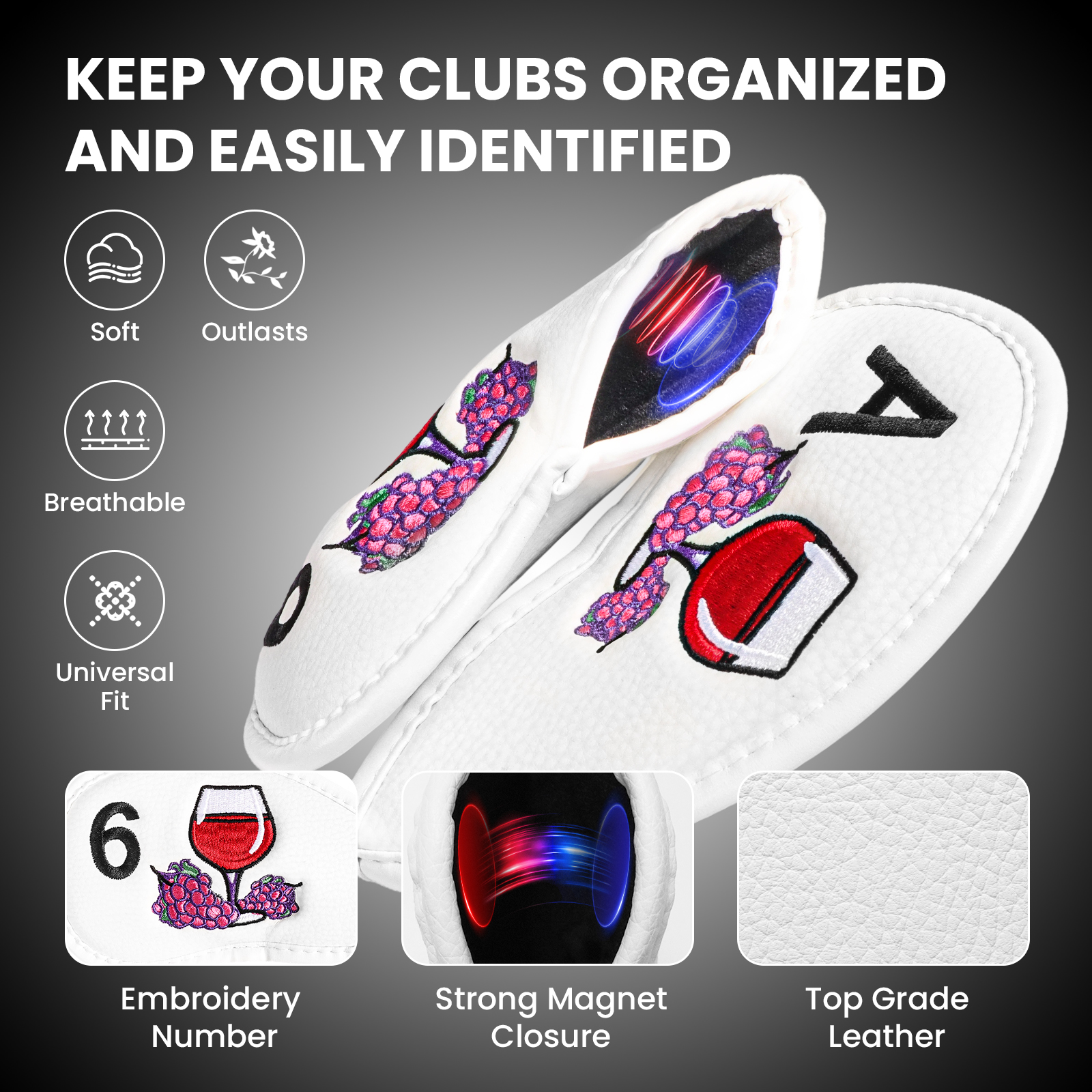 Magnetic Golf Club Head Covers - огляд і ціна Golf Equipment Nearby
