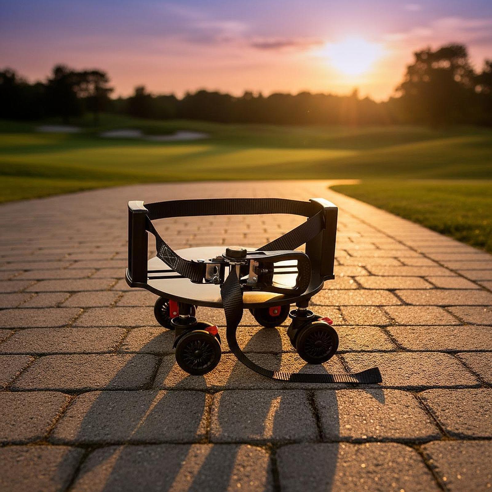 Golf Bag Attachment Wheel Port - огляд і ціна Golf Bag Stand Cart