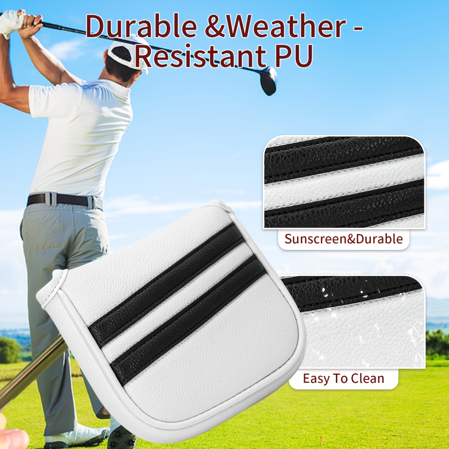 1pc Double Bar Stripes Style G - огляд і ціна Golf Equipment Nearby