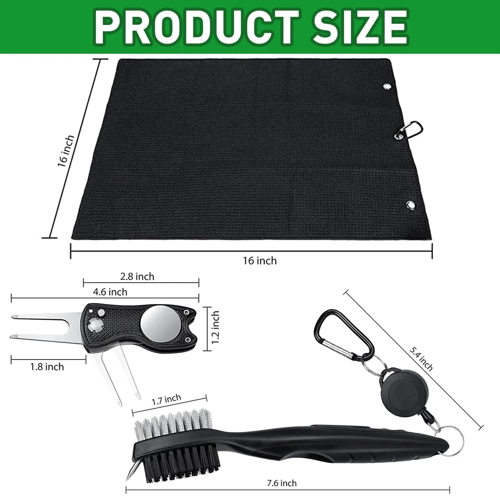 Golf Club Brush and Towel Clea - огляд і ціна Golf Equipment Nearby