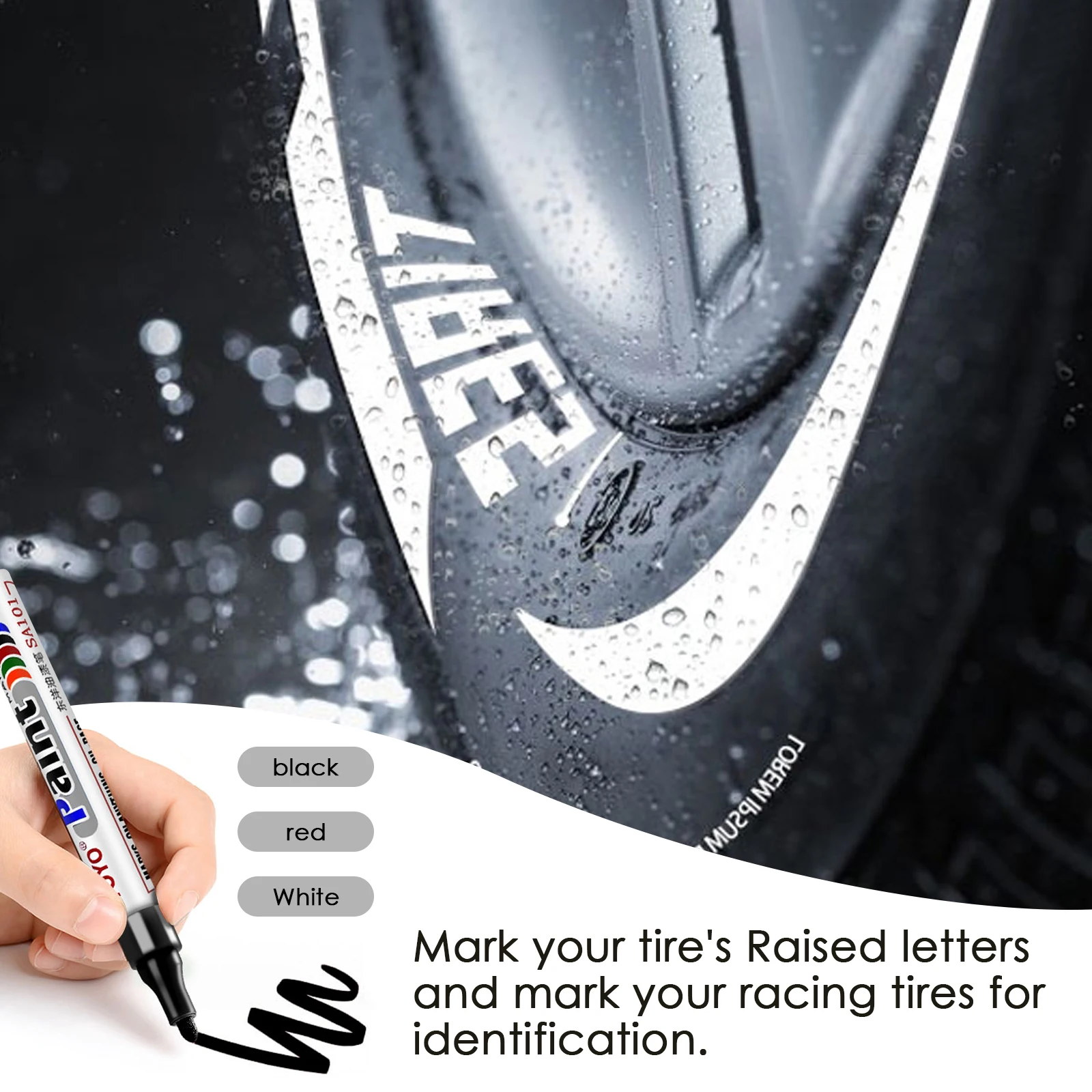 Waterproof Car Paint Pen Auto  - огляд і ціна Tee Height Marker