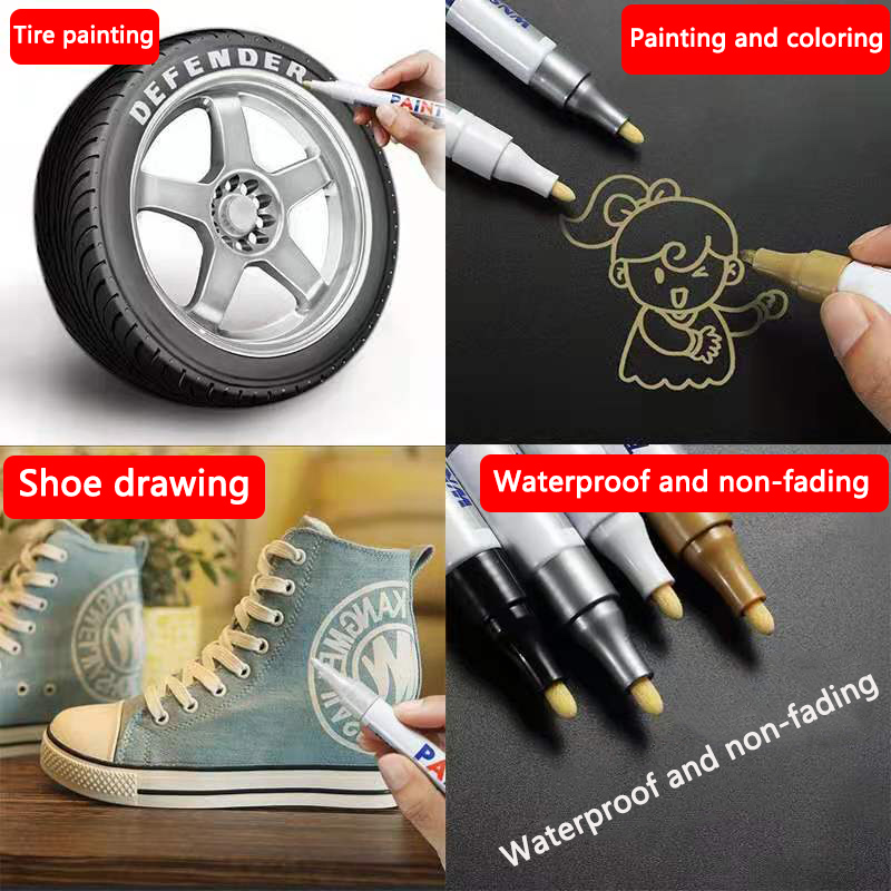 1-5pcs White Marker Paint Pen  - огляд і ціна Tee Height Marker