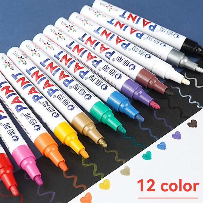 1/3/6/12 Colors Permanent Pain - огляд і ціна Tee Height Marker