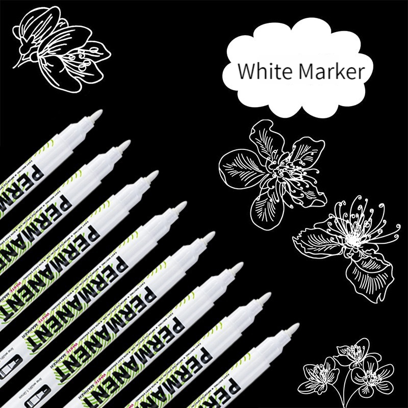 1-20Pcs White Marker Pen Alcoh - огляд і ціна Tee Height Marker