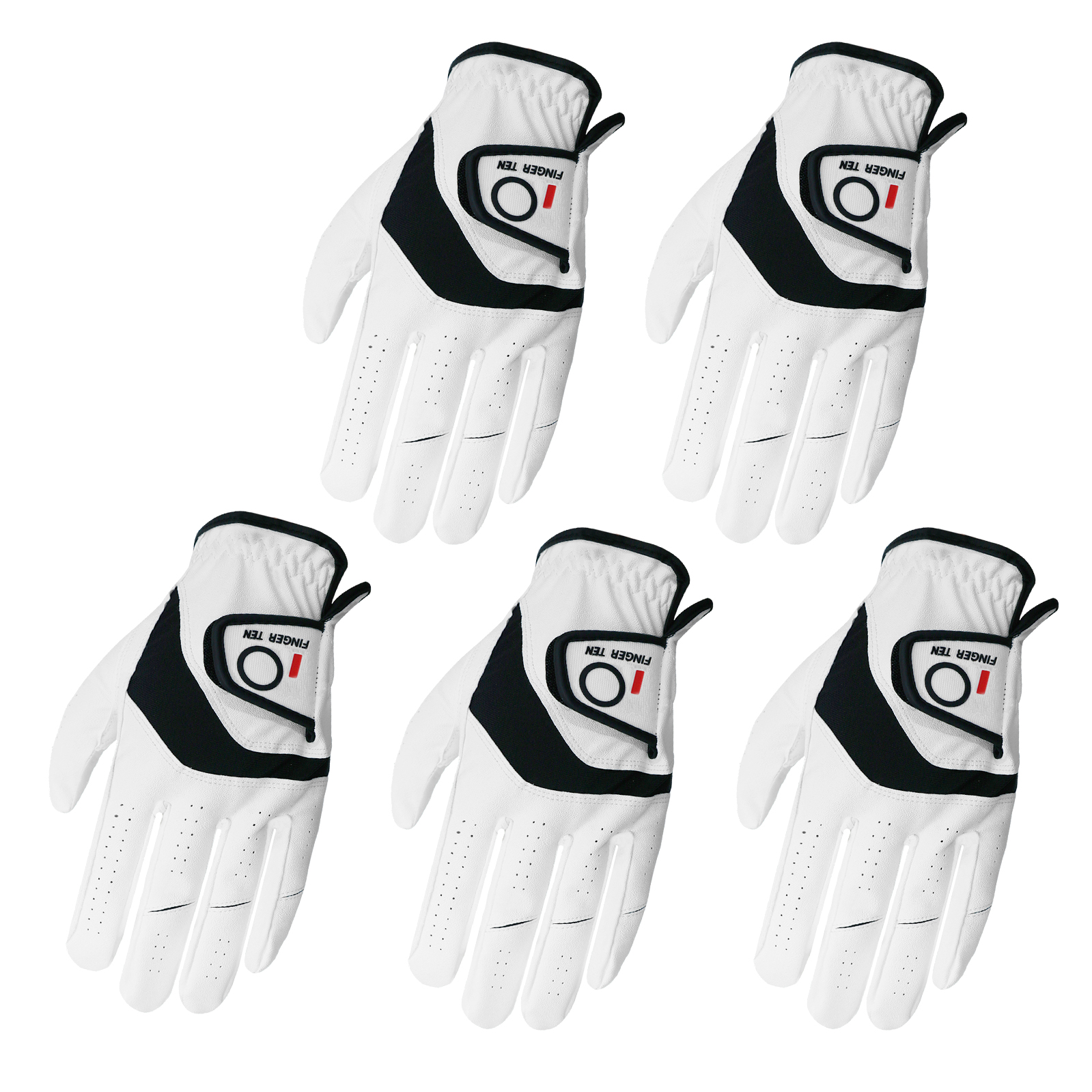 5 Pcs Golf Gloves Men Leather  - огляд і ціна Golf Equipment Wholesale