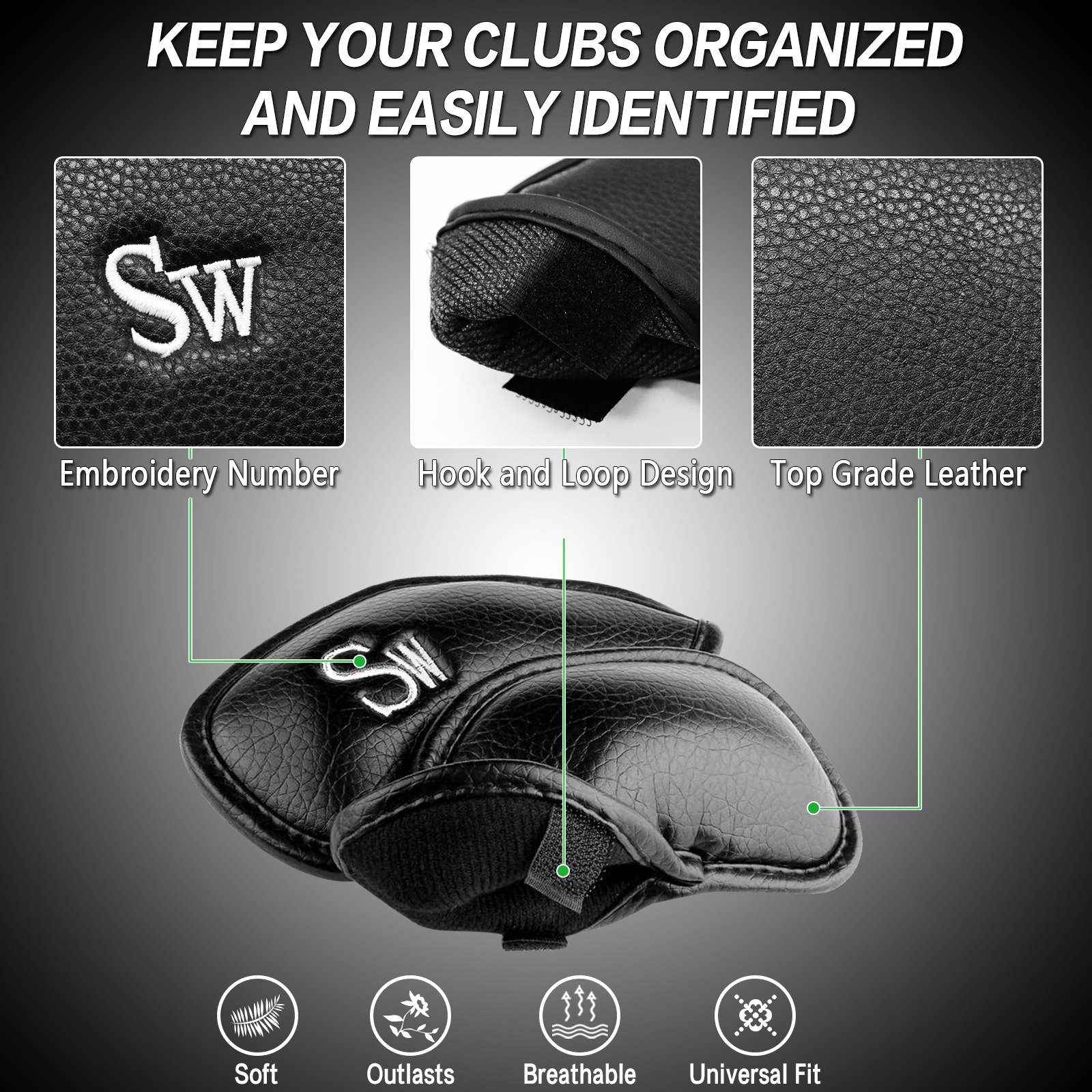 Premium Synthetic Leather Styl - огляд і ціна Golf Equipment Nearby