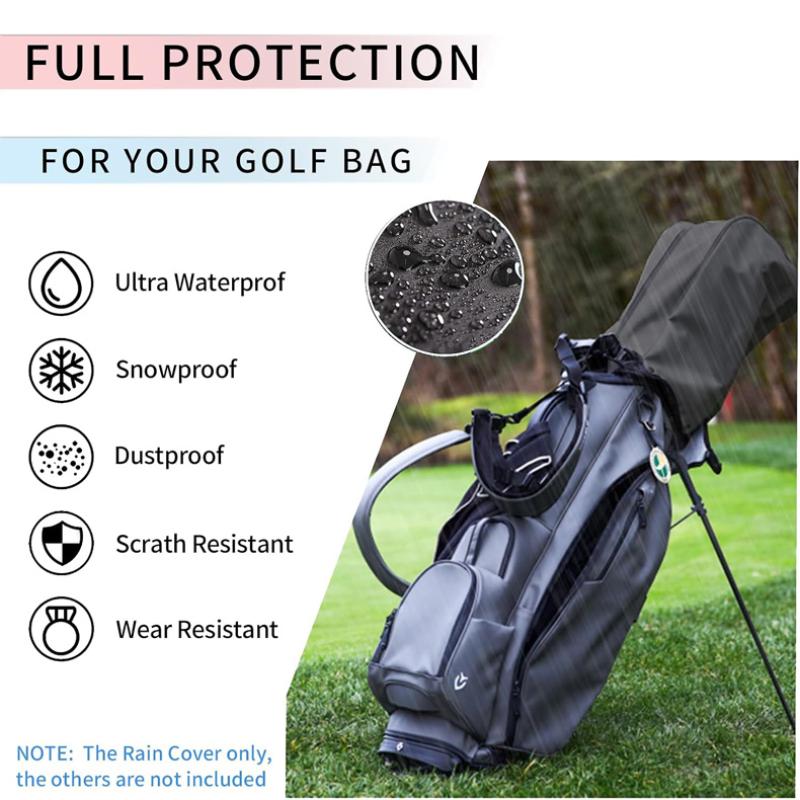 Golf Bag Rain Cover Dustproof  - огляд і ціна Golf Bag Stand Cart