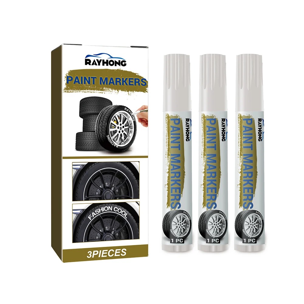 3 White Tire Paint Markers Wat - огляд і ціна Tee Height Marker