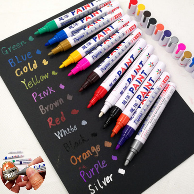 12 Color White Waterproof Rubb - огляд і ціна Tee Height Marker