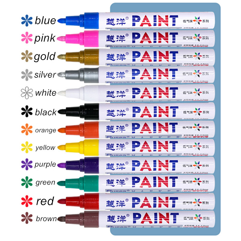 12 Color White Waterproof Rubb - огляд і ціна Tee Height Marker