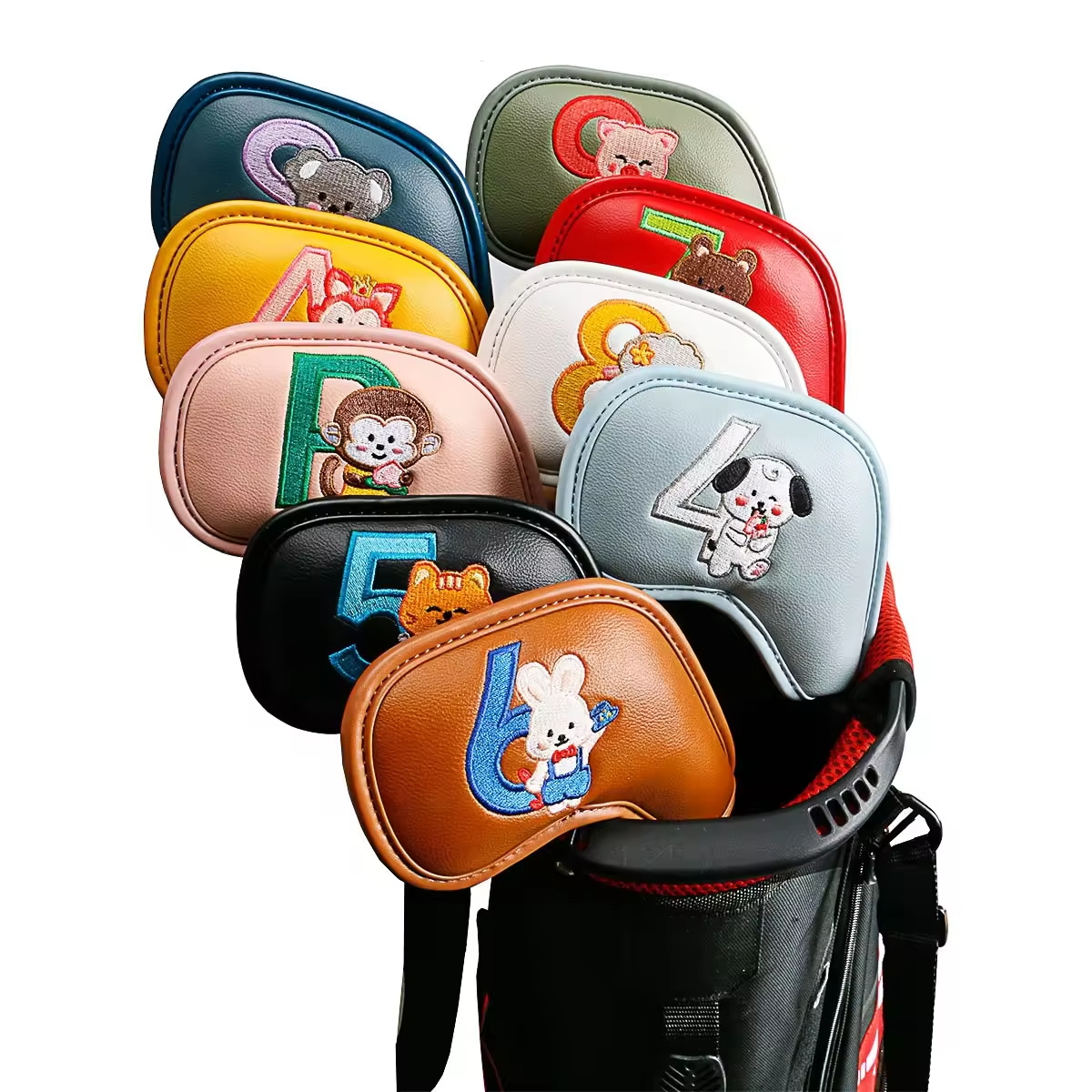 9Pcs Cute Cartoon Animal Golf  - огляд і ціна Golf Equipment Nearby