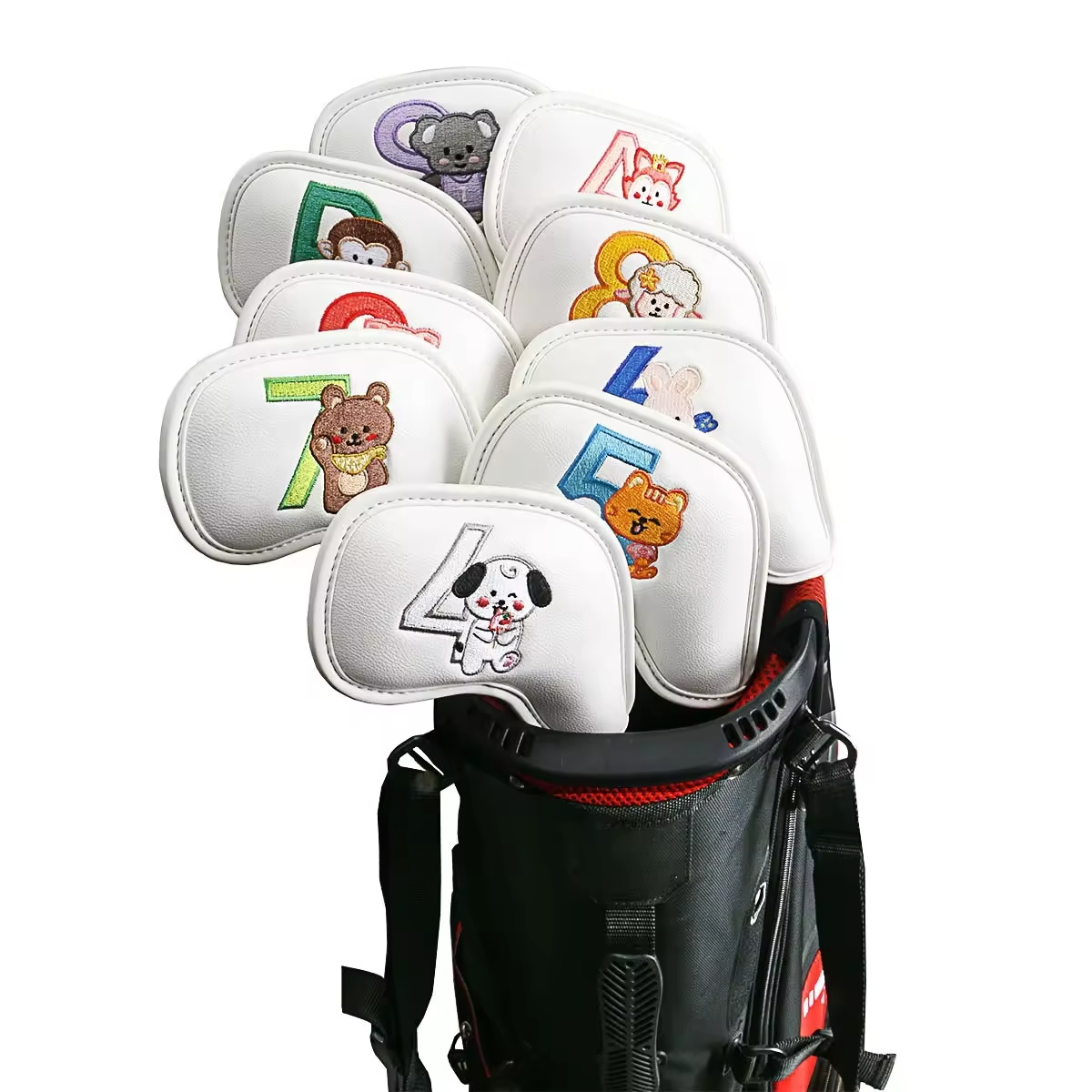 9Pcs Cute Cartoon Animal Golf  - огляд і ціна Golf Equipment Nearby
