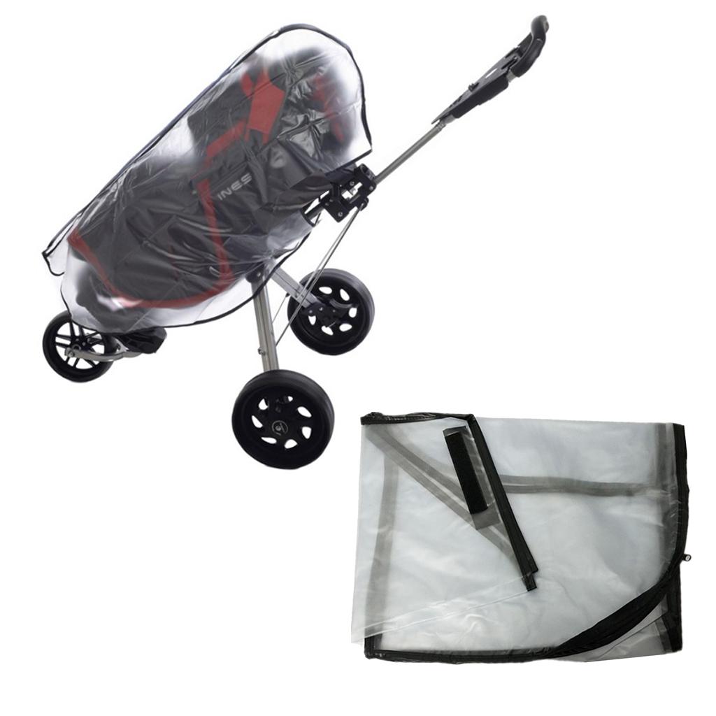 Folding Clear Rain Cover for G - огляд і ціна Golf Bag Stand Cart