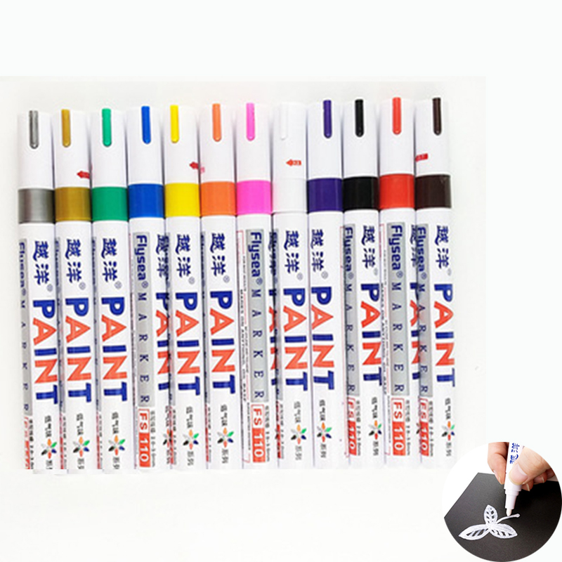 12 Color White Waterproof Rubb - огляд і ціна Tee Height Marker